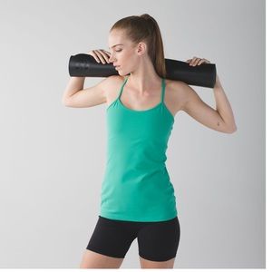 Lululemon Power Y Tank - Bali Breeze